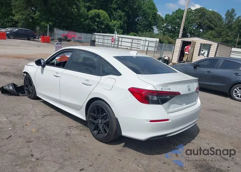 2024 Honda Civic Sport из США, поврежденный, VIN 2HGFE2F58RH593546